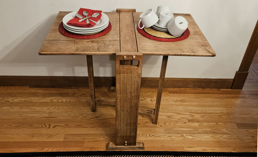 drop leaf dressed